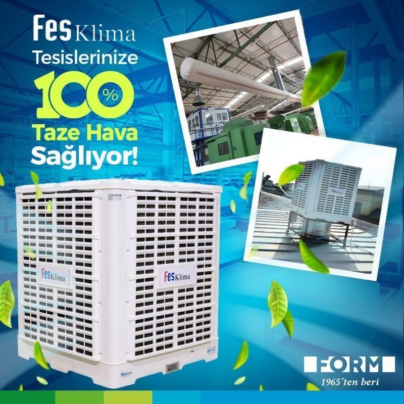 FES 25APT EVAPORATİF SOĞ. CİHAZI (YERLİ MOTOR)