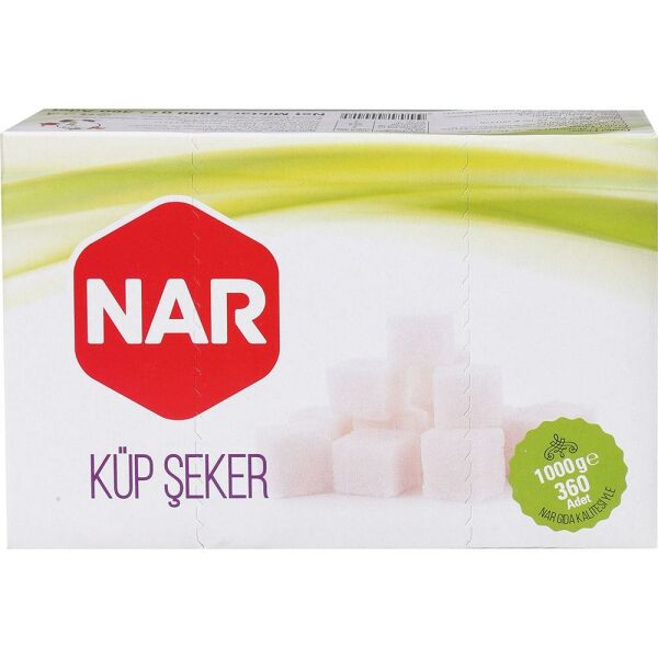 NAR 1 KG 360 LI KÜP ŞEKER & BAL KÜPÜ