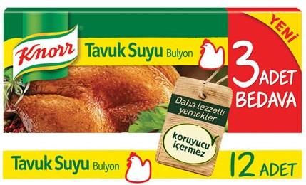 KNORR TAVUK BULYON 120 G.