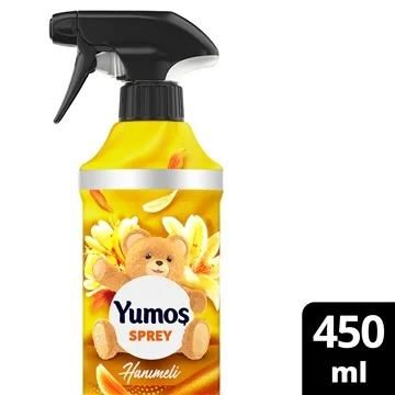 YUMOŞ 450 ML HANIMELİ SARI ODA SPREY GİYSİ, EV VE YIKAMASI ZOR EŞYALAR İÇİN