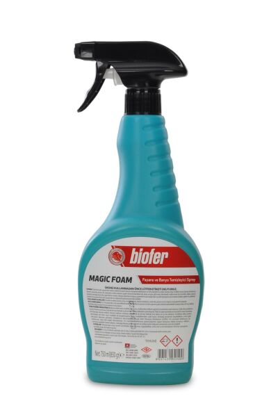 BİOFER 750 ML MAGIC FOAM FAYANS VE BANYO TEMİZLEYİCİ SPREY