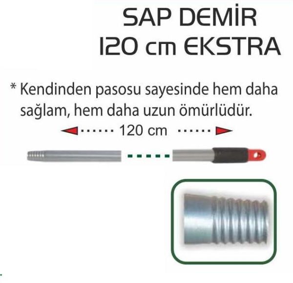 SAP ALÜMINYUM & DEMIR EKSTRA 120 CM. pasolu