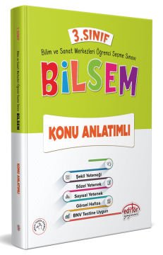 3. Sınıf Bilsem Konu Anlatımlı - Editör Yayınevi