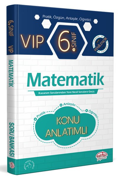 6. Sınıf VIP Matematik Konu Anlatımlı