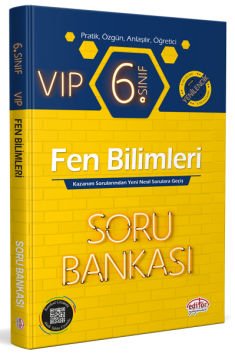 6. Sınıf VIP Fen Bilimleri Soru Bankası