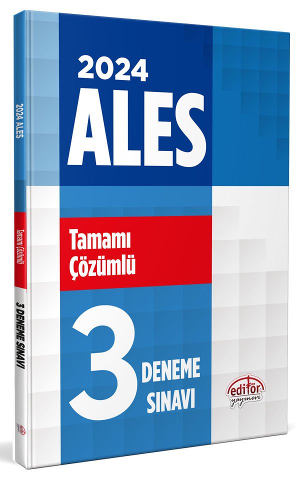 ALES Tamamı Çözümlü 3 Deneme Sınavı