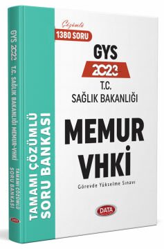 2023 T.C. Sağlık Bakanlığı Memur VHKİ Tamamı Çözümlü Soru Bankası