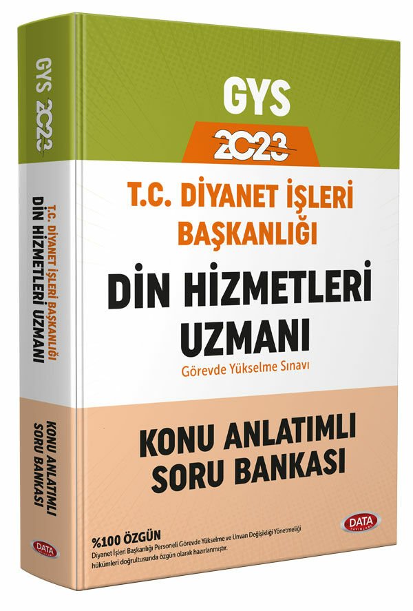 Diyanet İşleri Başkanlığı Din Hizmetleri Uzmanı GYS Konu Anlatımlı Soru Bankası