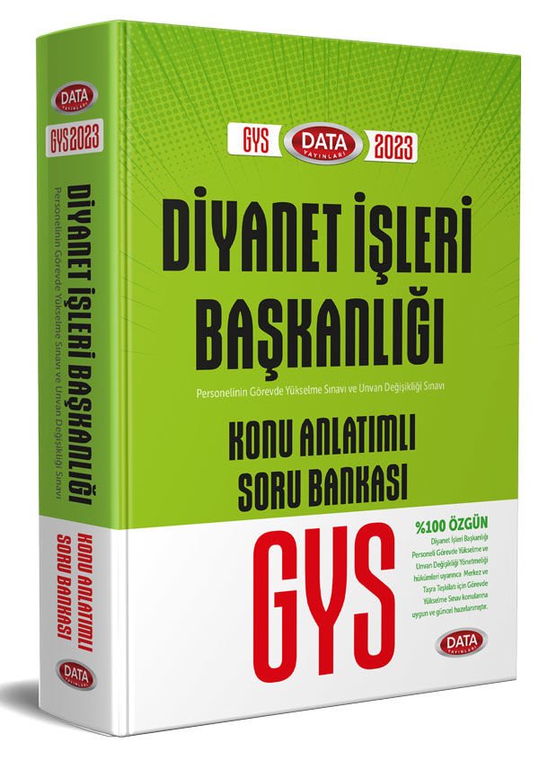 Diyanet İşleri Başkanlığı GYS Konu Anlatımlı Soru Bankası