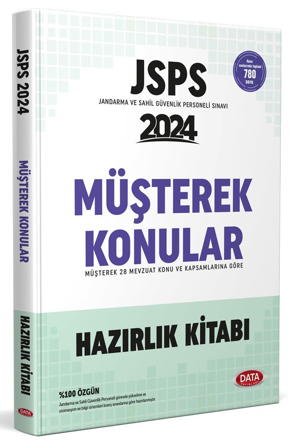 JSPS Müşterek Konular Hazırlık Kitabı