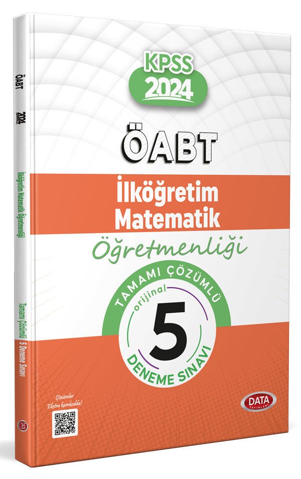 ÖABT İlköğretim Matematik Öğretmenliği Tamamı Çözümlü 5 Deneme Sınavı