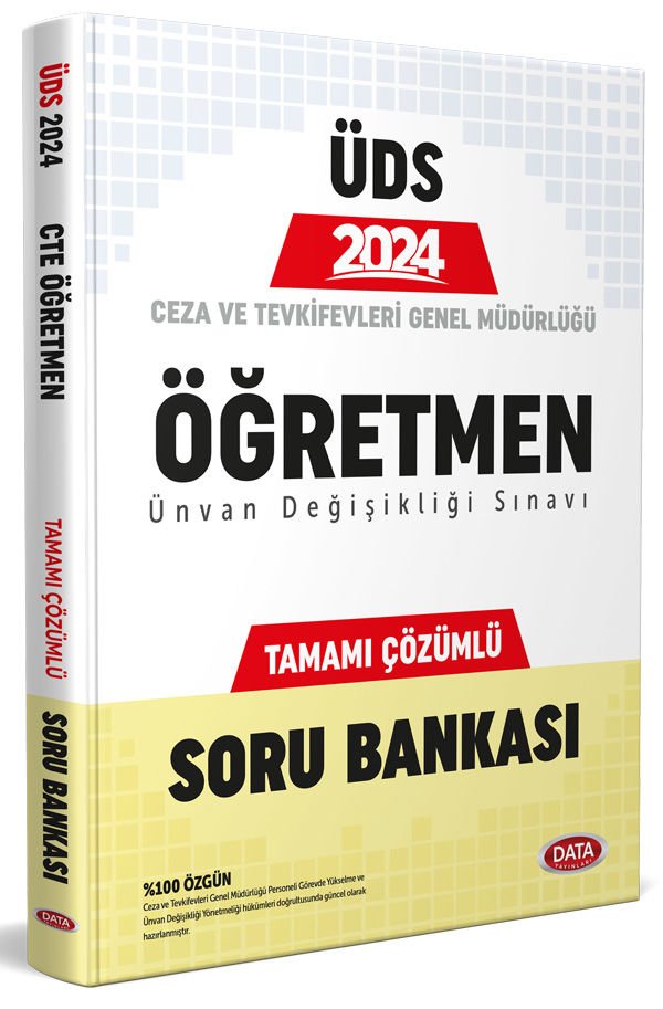 Ceza ve Tevkifevleri Öğretmen ÜDS Tamamı Çözümlü Soru Bankası