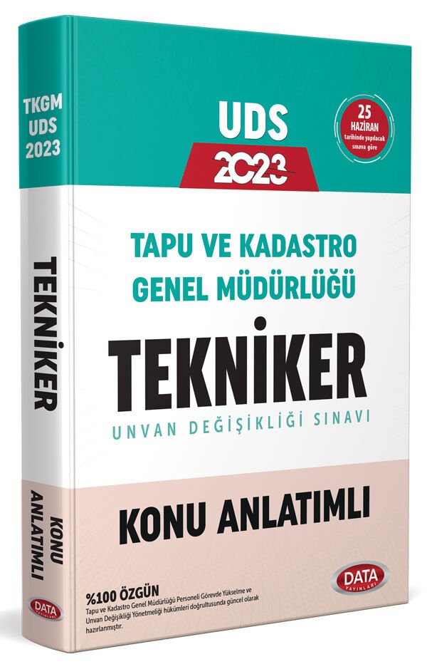 Tapu ve Kadastro Genel Müdürlüğü UDS Tekniker Konu Anlatımlı