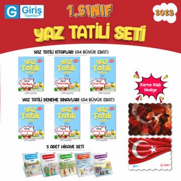 1. Sınıf Yaz Tatili Seti - Giriş Yayınları