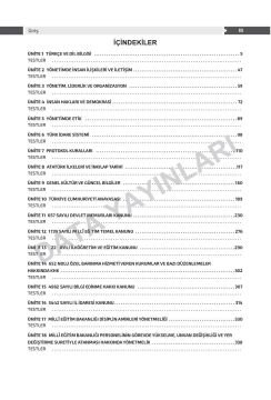 Milli Eğitim Bakanlığı Şef GYS Soru Bankası