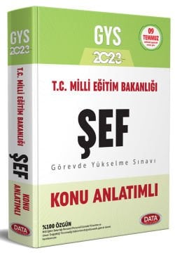 Milli Eğitim Bakanlığı Şef GYS Konu Anlatımlı