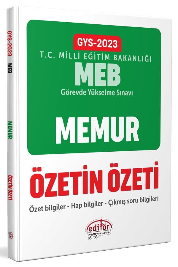 Milli Eğitim Bakanlığı Memur GYS Özetin Özeti