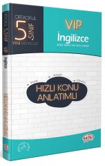 5. Sınıf VIP İngilizce Hızlı Konu Anlatımlı