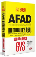 2020 GYS AFAD Memuruma Özel Soru Bankası