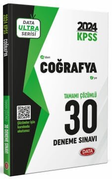 2024 KPSS Ultra Serisi Coğrafya 30 Deneme Sınavı