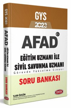 AFAD Eğitim Uzmanı ile Sivil Savunma Uzmanı GYS Soru Bankası