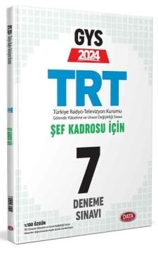 TRT Şef Kadrosu İçin GYS 7 Deneme Sınavı