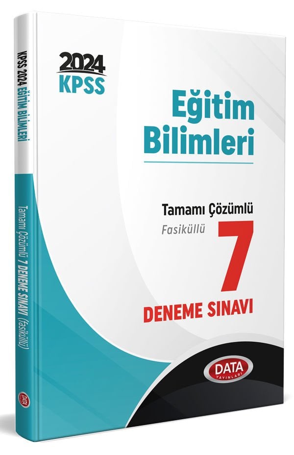 2024 KPSS Eğitim Bilimleri Tamamı Çözümlü 7 Deneme Sınavı