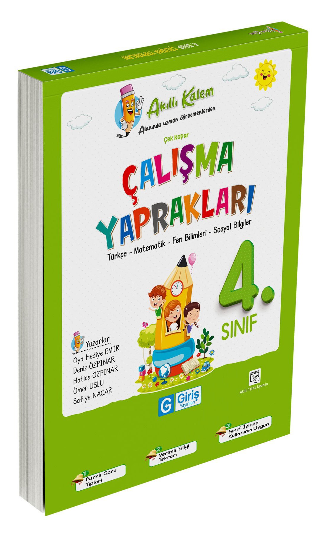 4. Sınıf Akıllı Kalem Çalışma Yaprakları