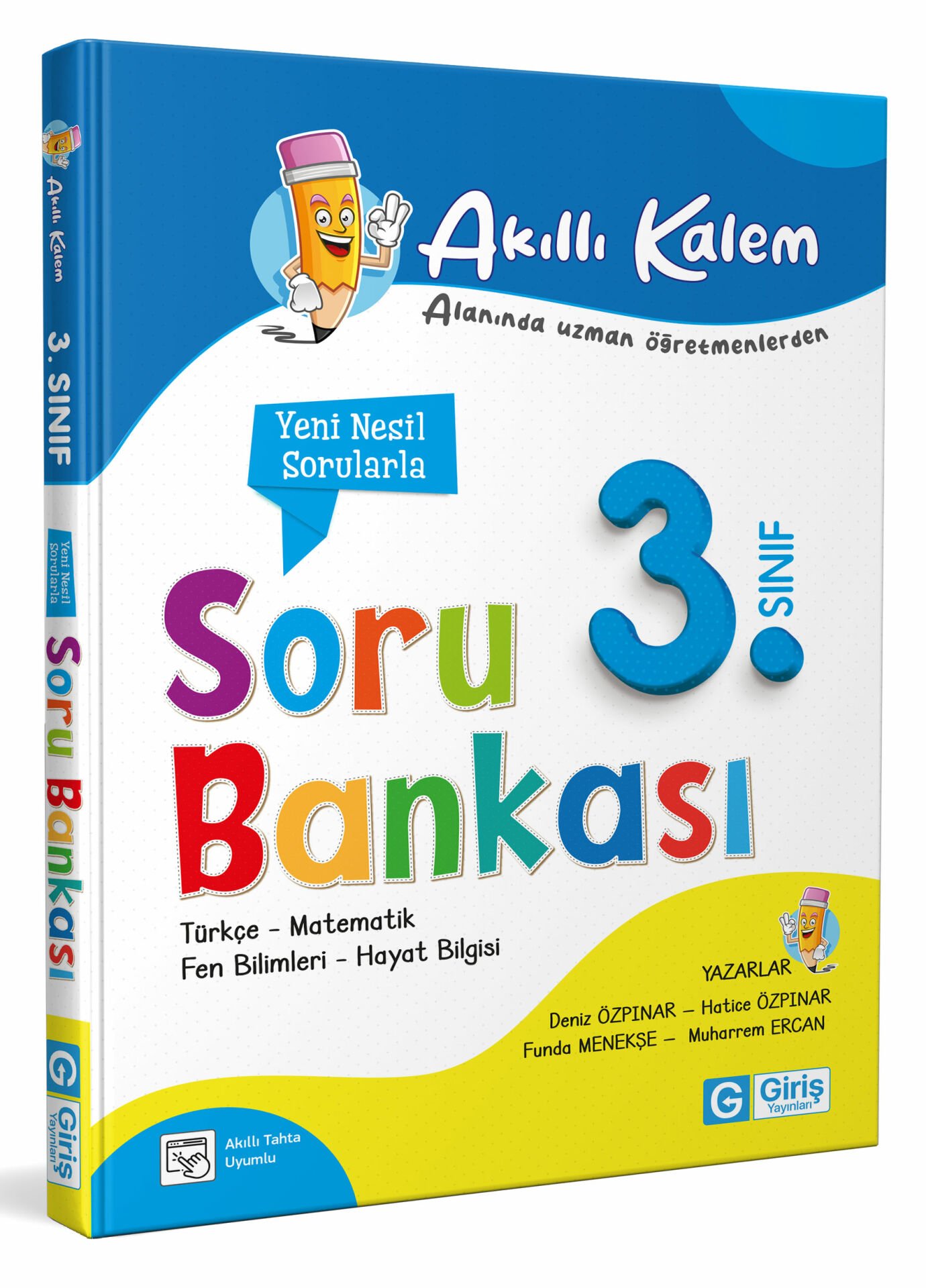 3. Sınıf Akıllı Kalem Tüm Dersler Soru Bankası