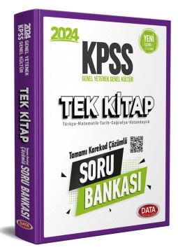 2024 KPSS Tek Kitap Soru Bankası (Karekod Çözümlü)