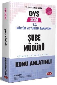 Kültür ve Turizm Bakanlığı Şube Müdürü GYS Hazırlık Kitabı