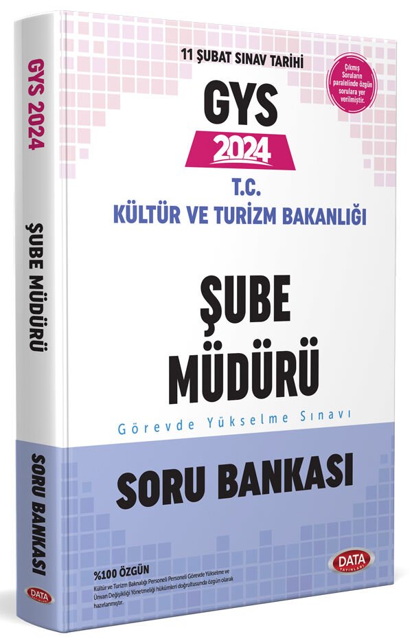 Kültür ve Turizm Bakanlığı Şube Müdürü GYS Soru Bankası