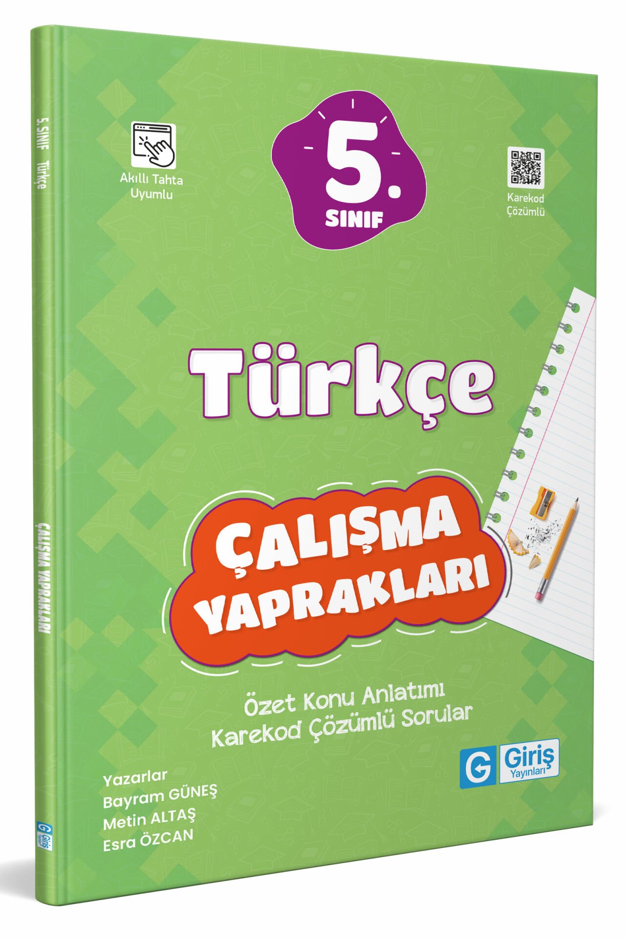 5. Sınıf Türkçe Çalışma Yaprakları - Giriş Yayınları