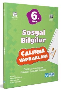 6. Sınıf Sosyal Bilgiler Çalışma Yaprakları - Giriş Yayınları