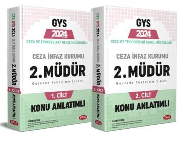 Ceza ve Tevkifevleri Ceza İnfaz Kurumu 2. Müdürlük GYS Konu Anlatımlı 1-2