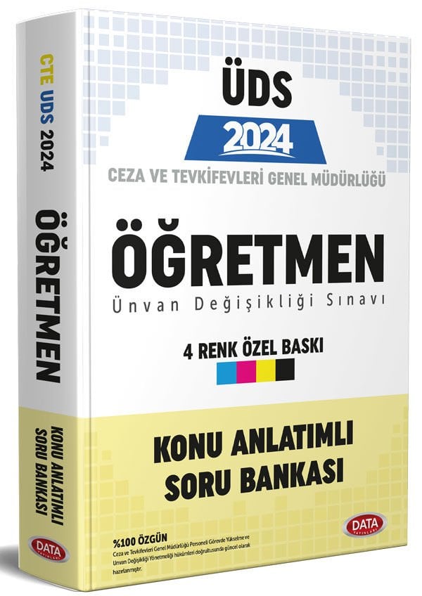 2024 Ceza ve Tevkifevleri Öğretmen ÜDS Hazırlık Kitabı