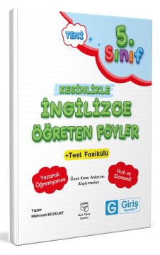 5. Sınıf İngilizce Öğreten Föyler