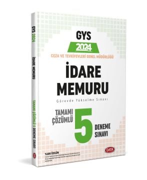 2024 Ceza ve Tevkifevleri İdare Memuru GYS Tamamı Çözümlü 5 Deneme Sınavı