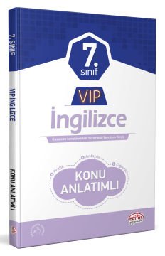 7. Sınıf VIP İngilizce Konu Anlatımlı