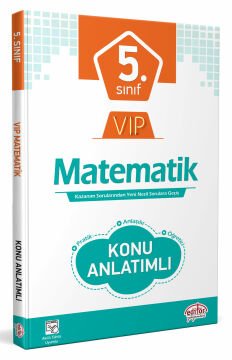 5. Sınıf VIP Matematik Konu Anlatımlı