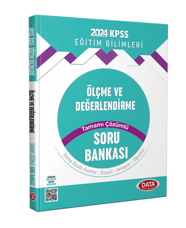 2024 KPSS Eğitim Bilimleri Ölçme ve Değerlendirme Tamamı Çözümlü Soru Bankası