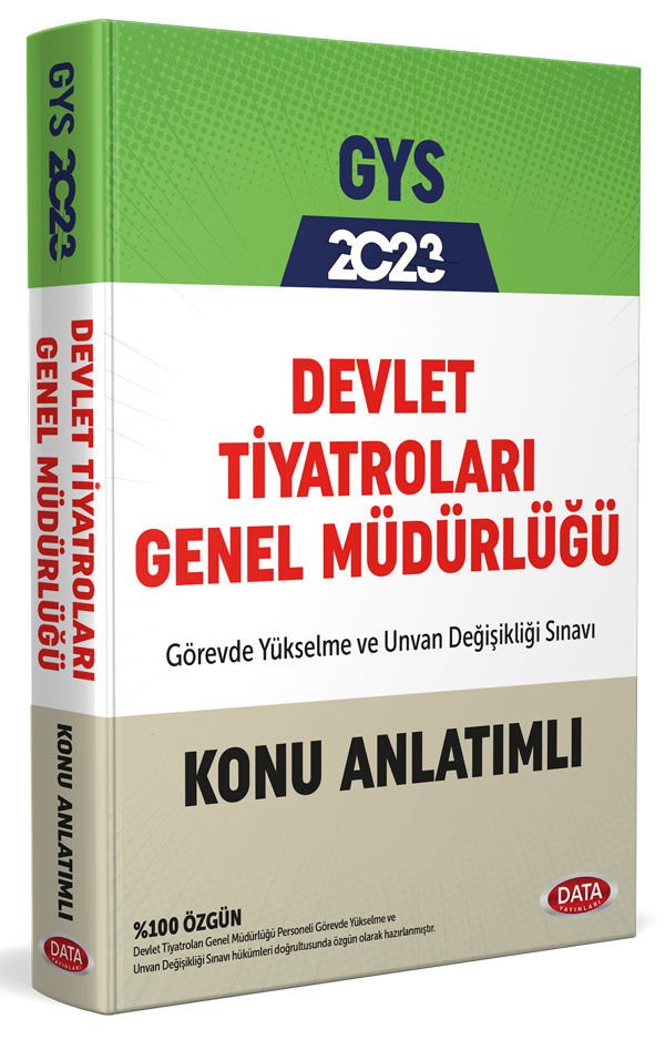 Devlet Tiyatroları Genel Müdürlüğü GYS Hazırlık Kitabı