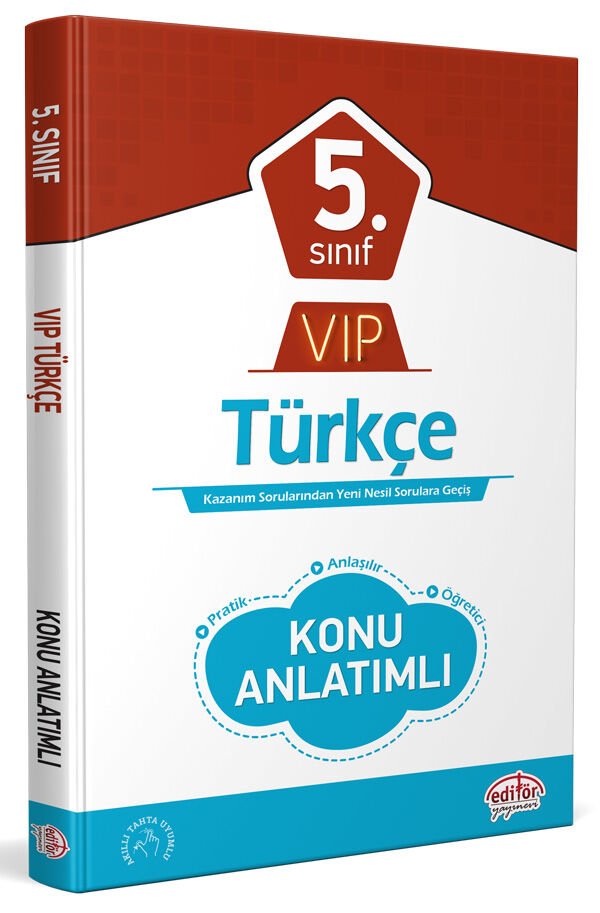 5. Sınıf VIP Türkçe Konu Anlatımlı