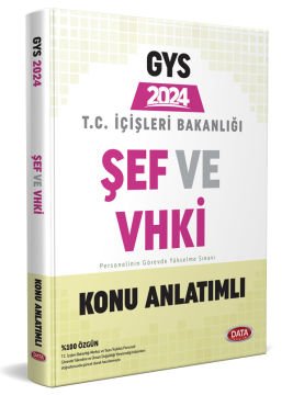 T.C. İçişleri Bakanlığı Şef ve VHKİ GYS Konu Anlatımlı