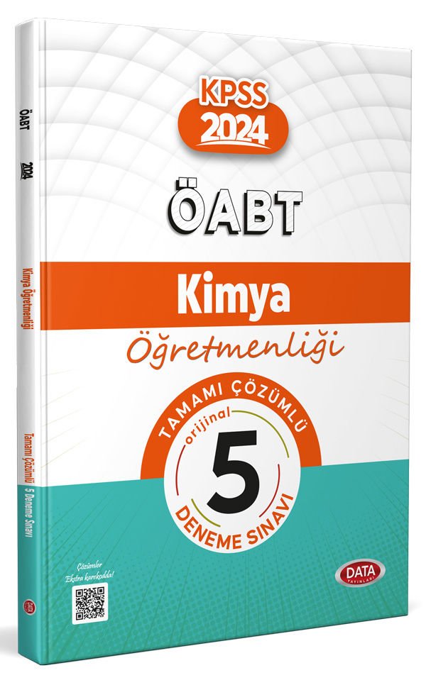 ÖABT 2024 Kimya Öğretmenliği Tamamı Çözümlü 5 Deneme Sınavı