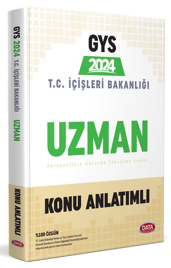 T.C. İçişleri Bakanlığı Uzman GYS Konu Anlatımlı