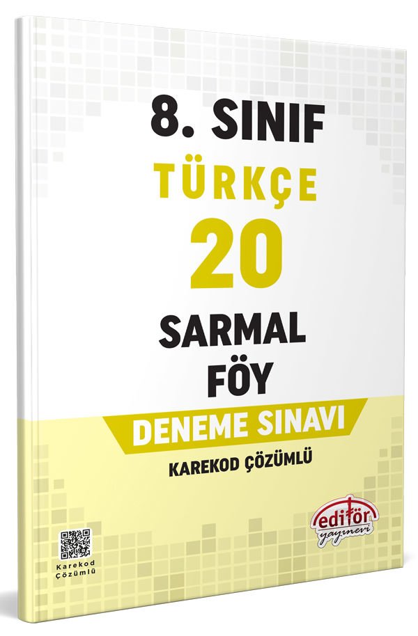 8. Sınıf Türkçe 20 Sarmal Föy Deneme Sınavı