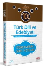 10. Sınıf Türk Dili ve Edebiyatı Öğretmenin Ders Notları