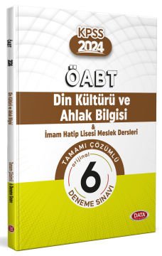 ÖABT Din Kültürü ve Ahlak Bilgisi & İHL Meslek Dersleri Öğretmenliği Tamamı Çözümlü 6 Deneme Sınavı