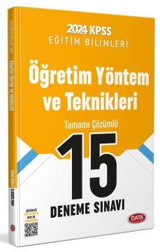 KPSS Eğitim Bilimleri Öğretim Yöntem ve Teknikleri 15 Deneme Sınavı